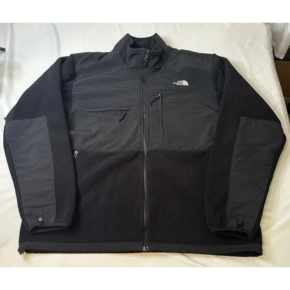 Vintage The‎ North Face Black Denali Fleece Jacket Polartec F12 (2012) Men's XL